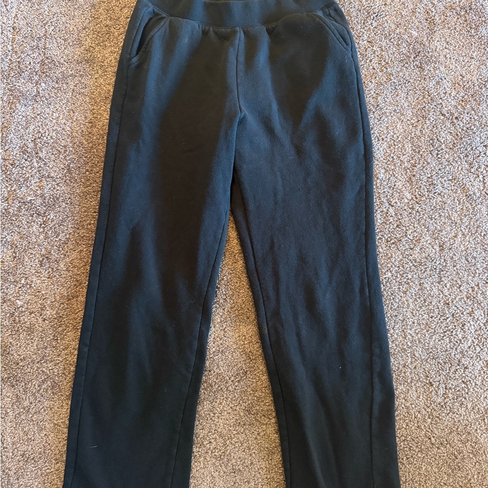 Athletic Works Black Fleece Joggers